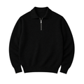 Black Half Zipper