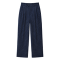 Navy Pin Stripe Pants