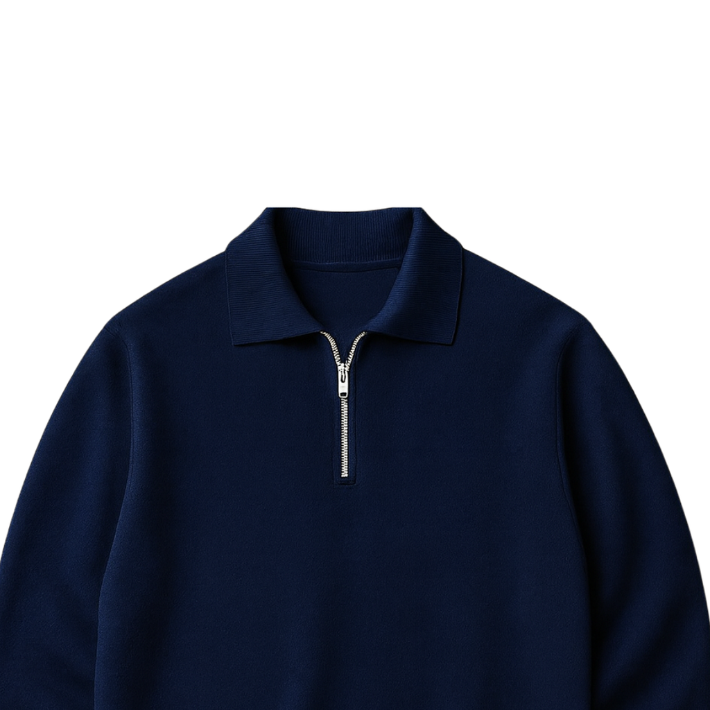 Royal Blue Half Zipper