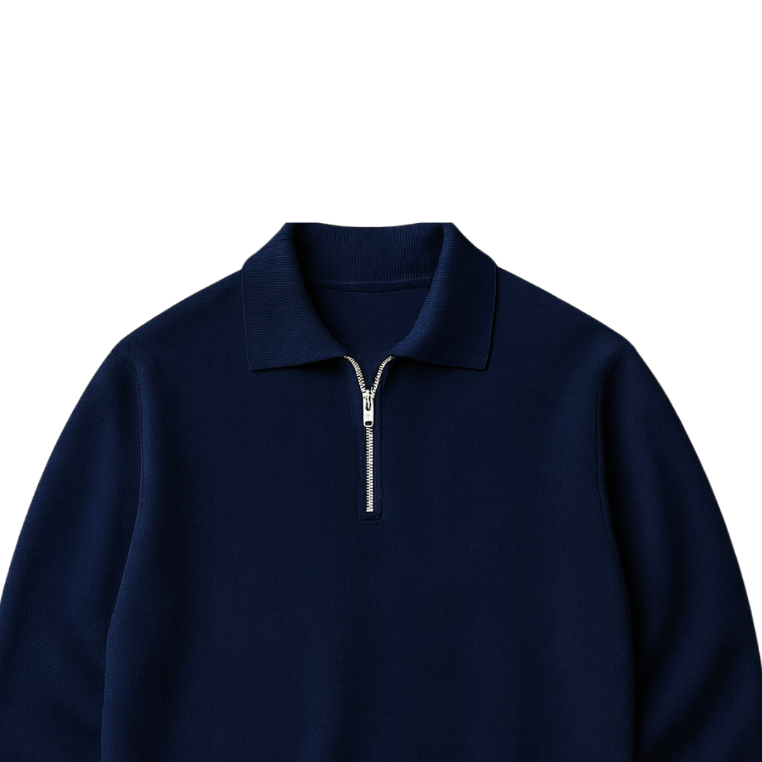 Royal Blue Half Zipper