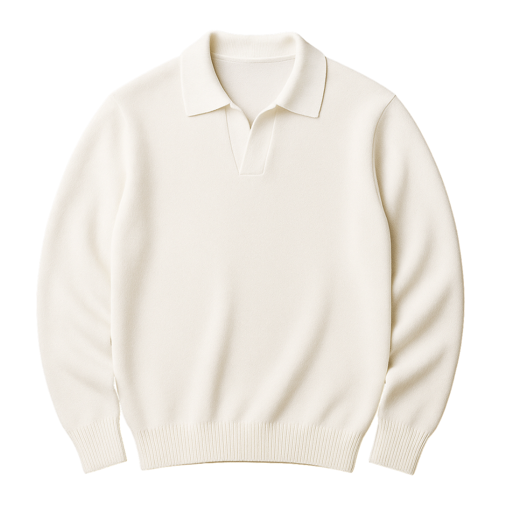 White V-Collar