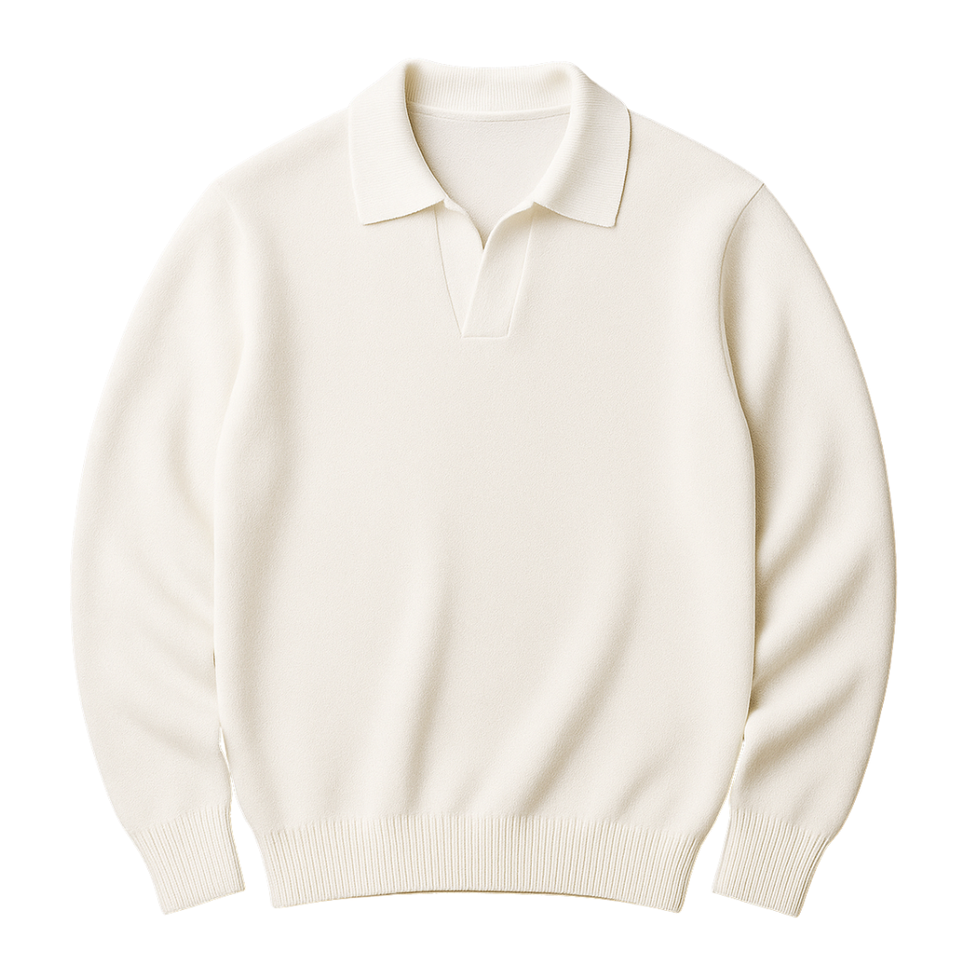 White V-Collar