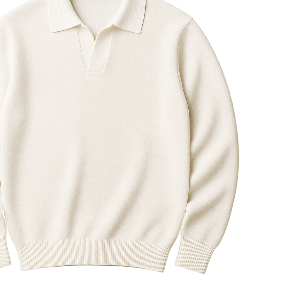 White V-Collar