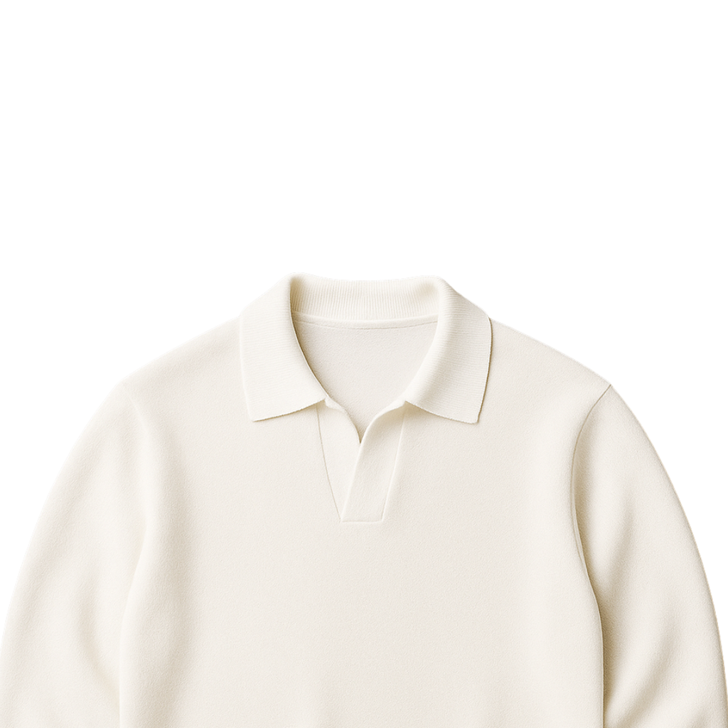 White V-Collar