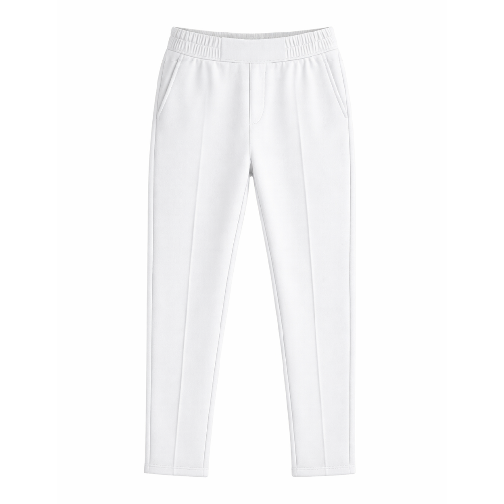 White Scuba Trouser