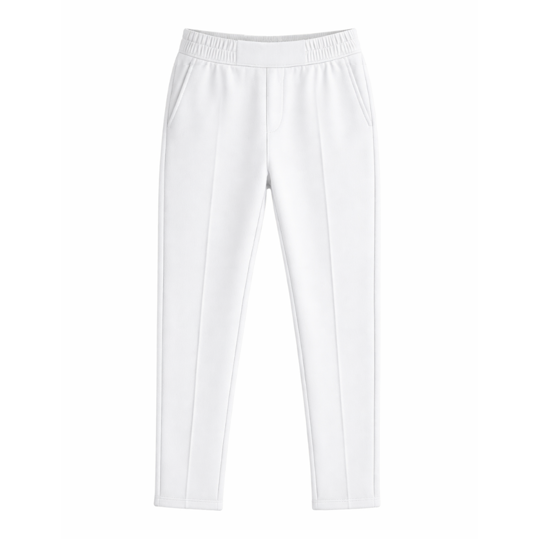White Scuba Trouser